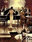 Unknown Artist Brent Heighton Jazz Night Out painting